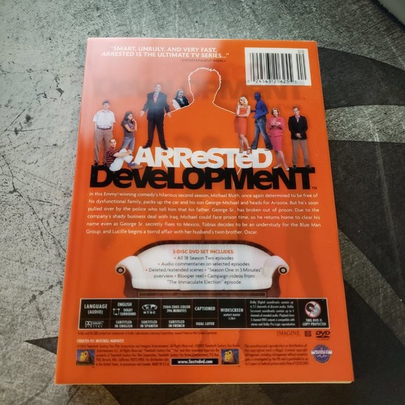 Arrested Development Season 2 DVD - Picture 3 of 3